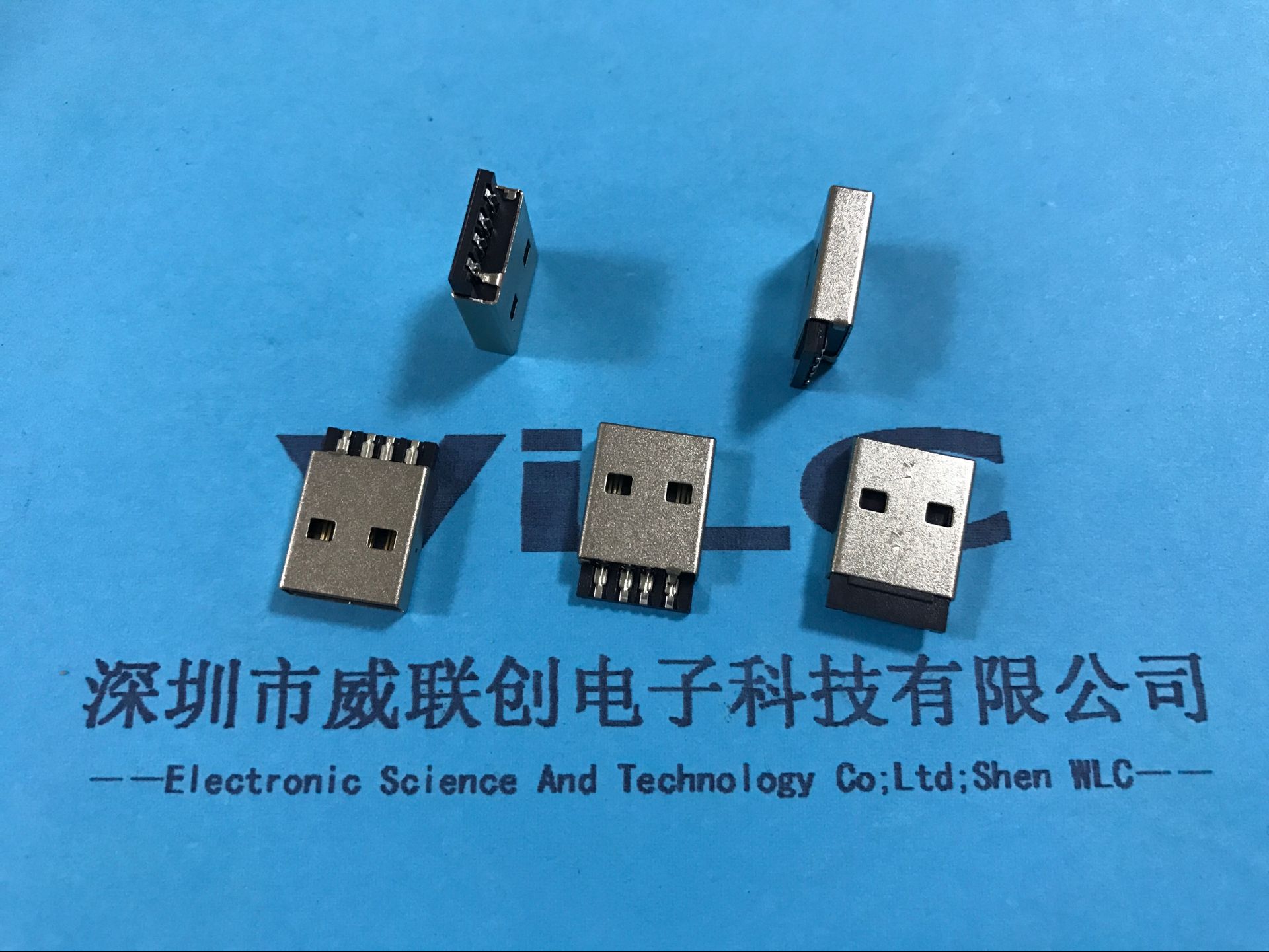 短路焊线式USB连接器批发