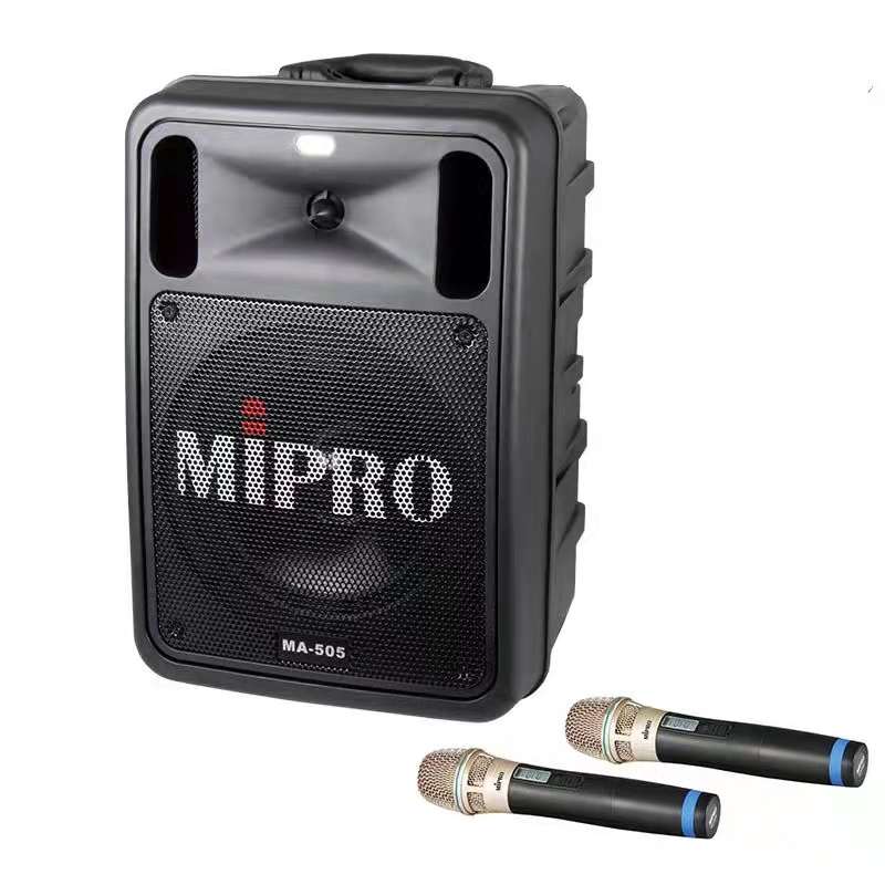 MIPRO咪宝MA505小身材大功率户外音箱扩音器双话筒MIPRO咪宝ma505扩音机批发