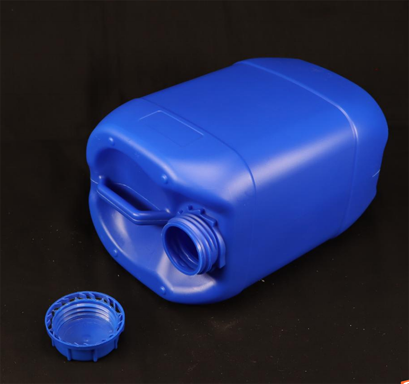 厂家批发蓝色5l塑料桶食品级 5升加厚耐酸碱化工桶 上海市5公斤试剂桶现货