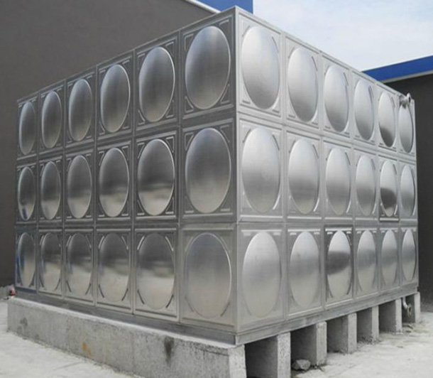 不锈钢成品水箱，组合保温水箱，不锈钢成品水箱厂家图片