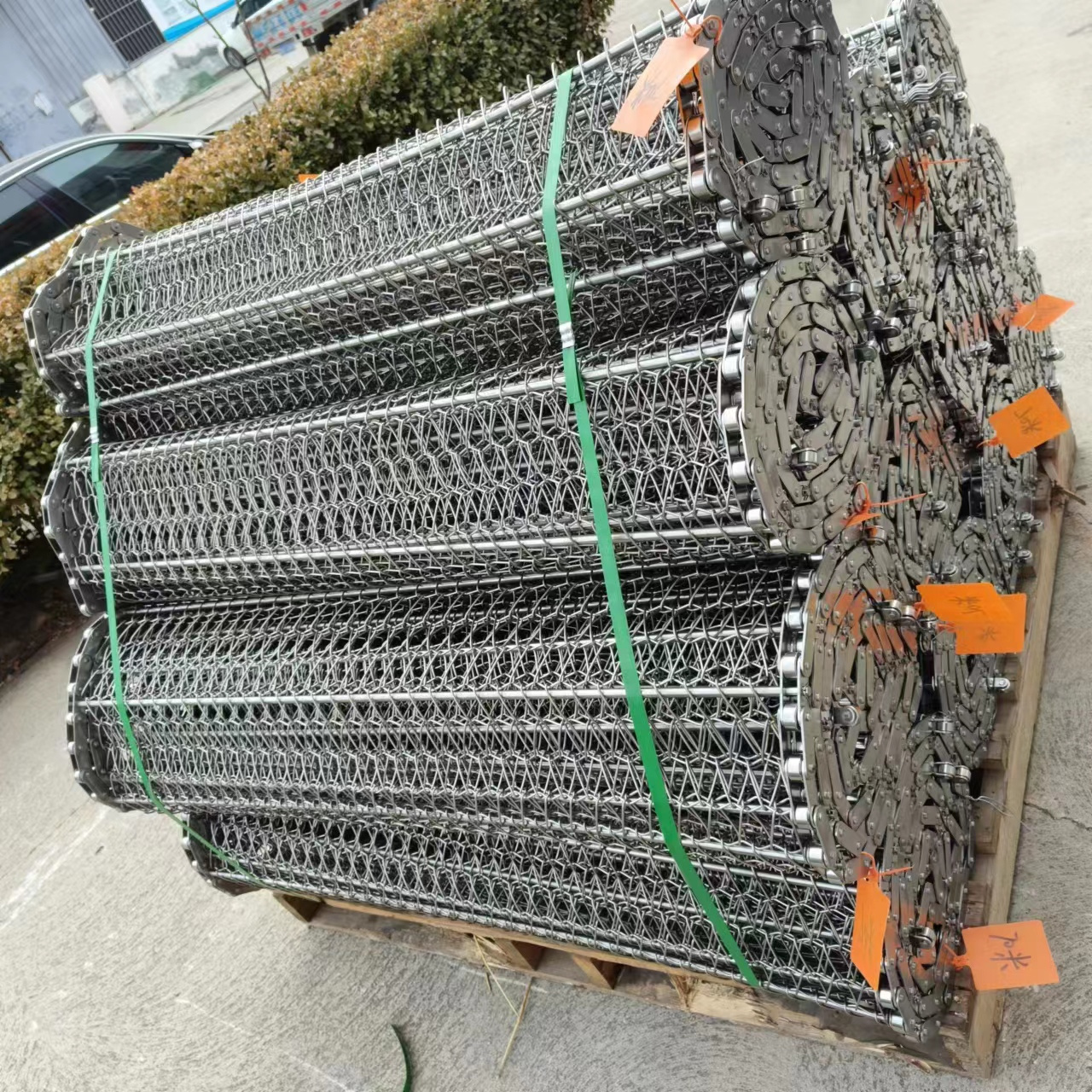 佛山 非标定制金属输送带厂商_不锈钢网带批发价格