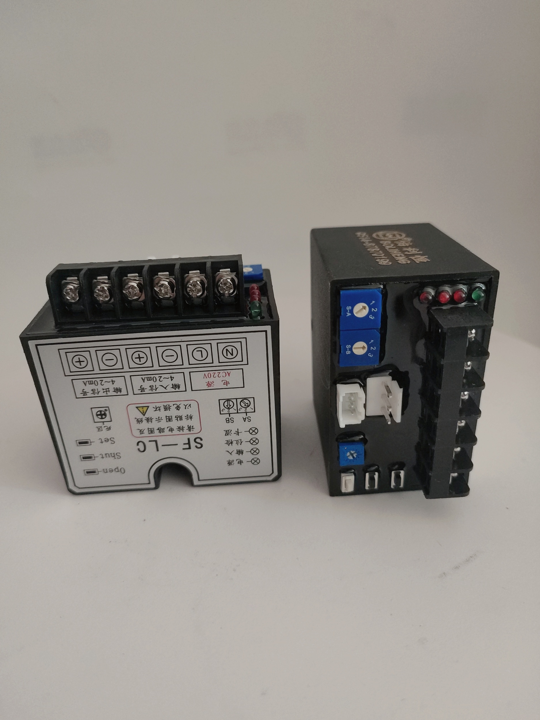 温控阀模块 SF-LC 电动阀门控制器 AC220V 输入输出4-20ma 电动执行器定位器