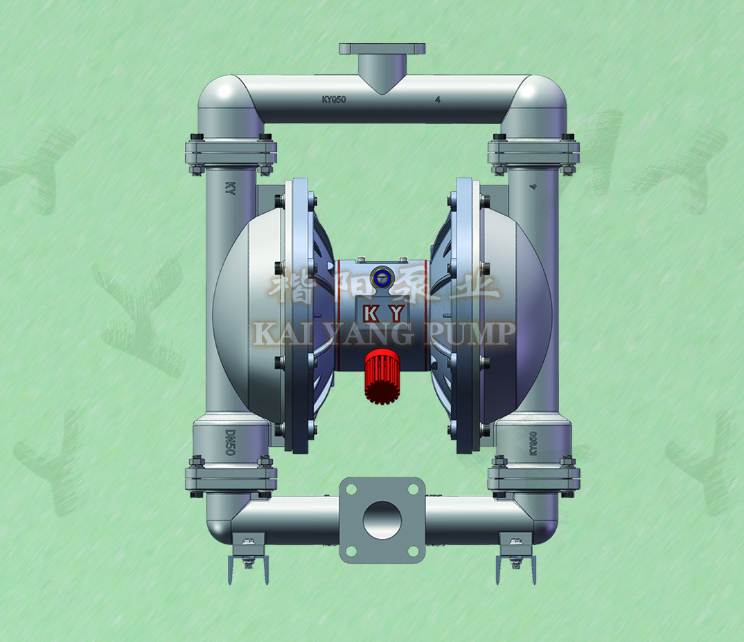 上海楷阳不锈钢2英寸气动隔膜泵图片