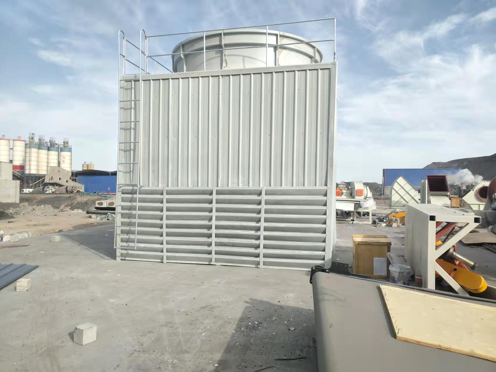 新疆供应不锈钢方形闭式冷却塔蒸发冷工业冷却散热塔降温设备小型冷水塔图片